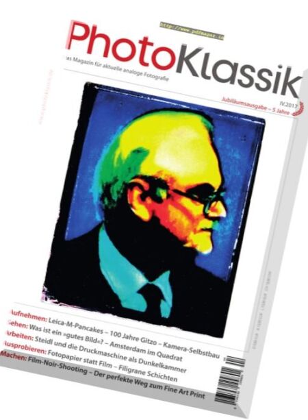 PhotoKlassik – Nr.4 2017 Cover