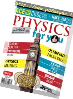 Physics For You – October 2017