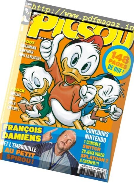 Picsou Magazine – Septembre-Octobre 2017 Cover
