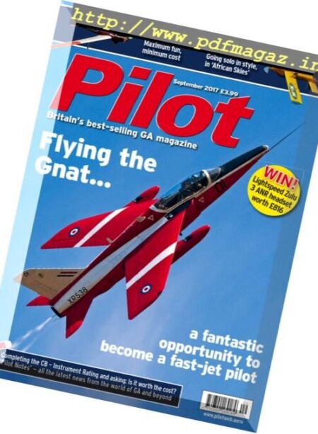 Pilot – September 2017 Cover