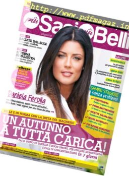 Piu Sani Piu Belli – Ottobre 2017