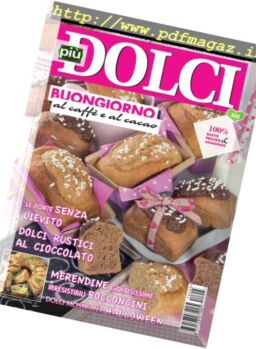 piuDOLCI – Ottobre 2017
