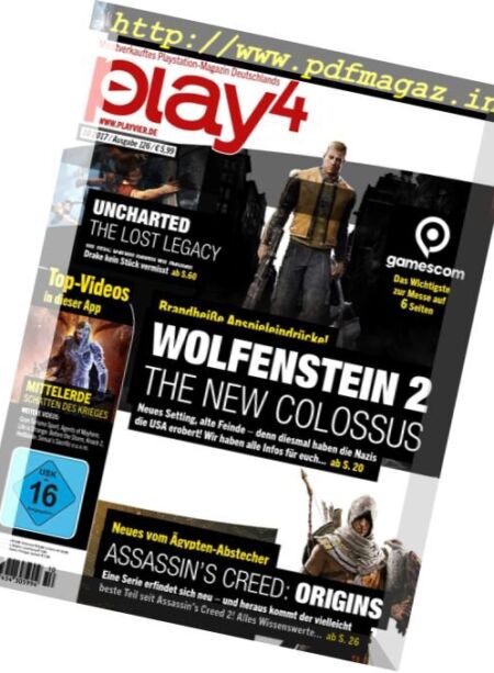 Play4 Germany – Oktober 2017 Cover