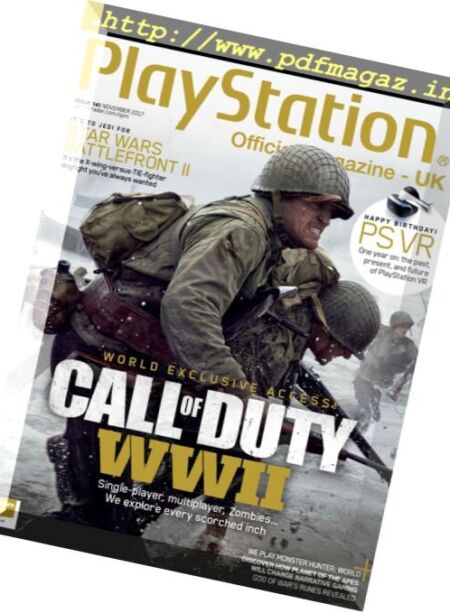 PlayStation Official Magazine UK – November 2017 Cover