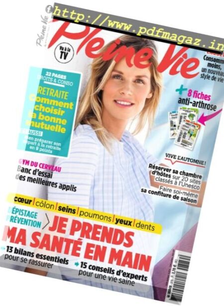 Pleine Vie – Octobre 2017 Cover