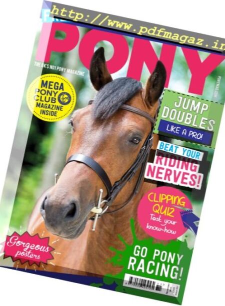 Pony Magazine – November 2017 Cover