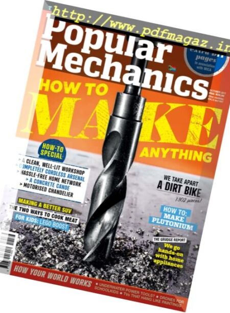 Popular Mechanics South Africa – October 2017 Cover