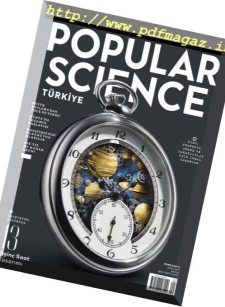 Popular Science Turkey – Eylul 2017 Cover