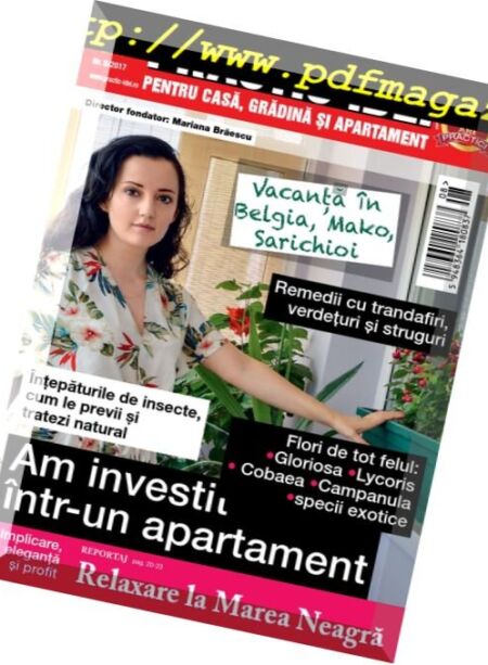 Practic idei – August 2017 Cover