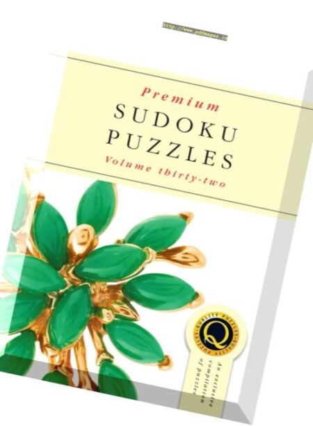 Premium Sudoku Puzzles – Volume 32 2017 Cover