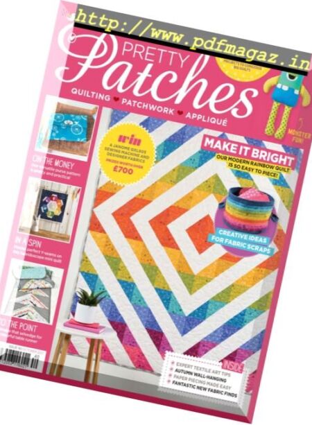 Pretty Patches Magazine – Issue 40, 2017 Cover