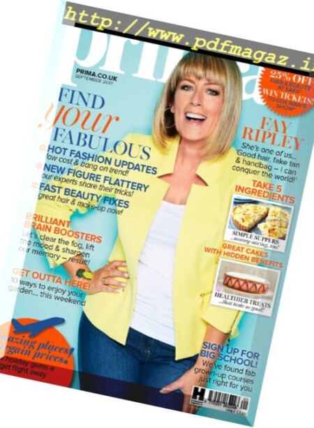 Prima UK – September 2017 Cover