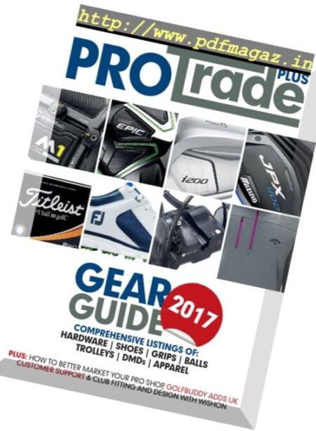Pro Trade Plus – Gear Guide 2017 Cover