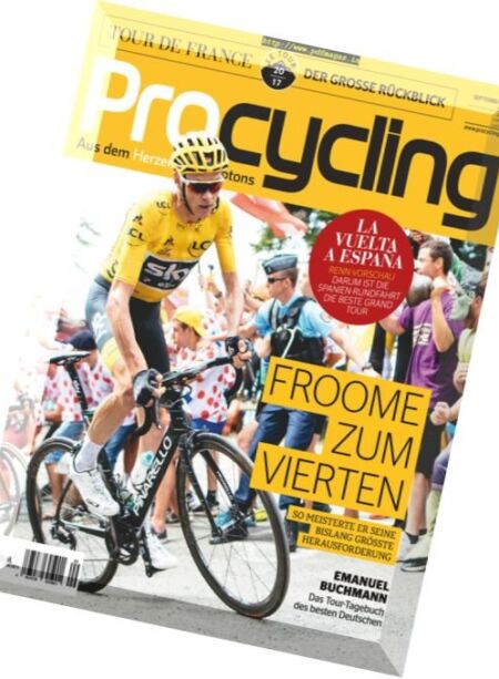 Procycling Germany – September 2017 Cover