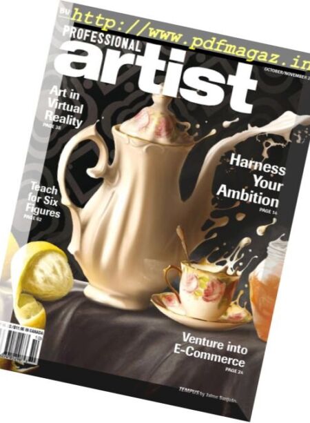 Professional Artist – October-November 2017 Cover