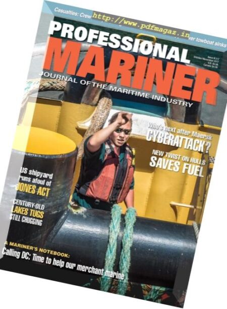 Professional Mariner – October-November 2017 Cover