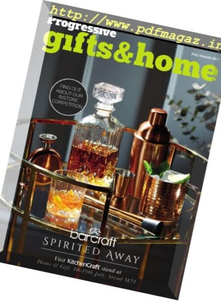 Progressive Gifts & Home Worldwide – July-August 2017 Cover