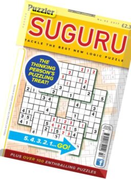 Puzzler Suguru – Issue 42, 2017