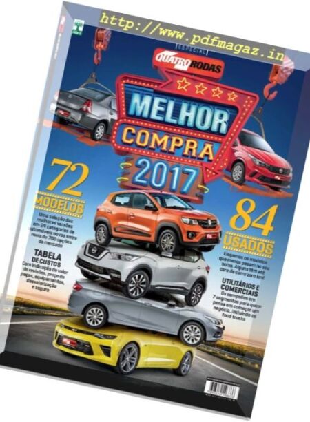 Quatro Rodas Brazil – Issue 698-A – Agosto 2017 Cover