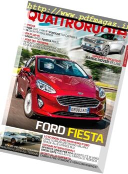 Quattroruote Italia – Settembre 2017