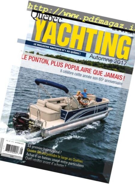 Quebec Yachting – Automne 2017 Cover