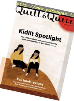 Quill & Quire – October 2017