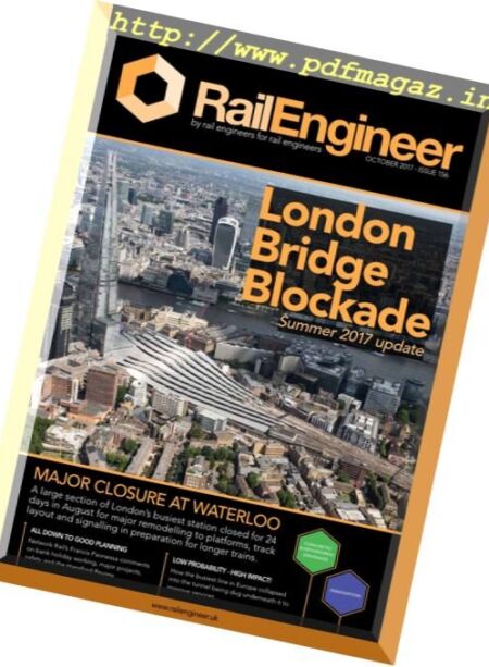 Rail Engineer – October 2017 Cover
