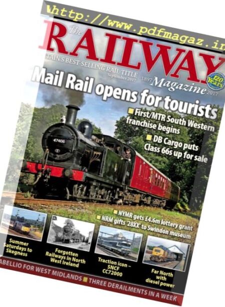 Railway Magazine – September 2017 Cover
