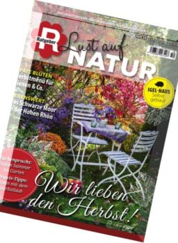 Ratgeber Lust auf Natur – Oktober 2017