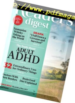 Reader’s Digest Australia & New Zealand – September 2017