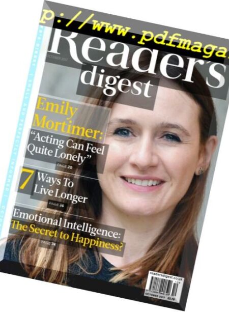 Reader’s Digest UK – October 2017 Cover