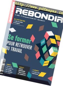 Rebondir – Septembre-Octobre 2017