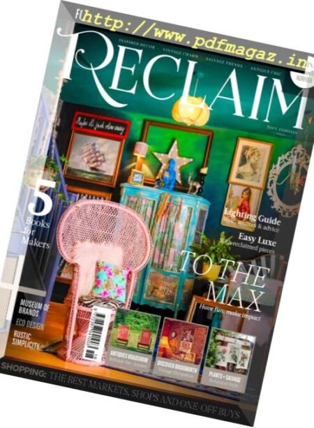 Reclaim – October 2017 Cover