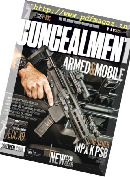 Recoil – Presents Concealment – Issue 7 2017 Cover