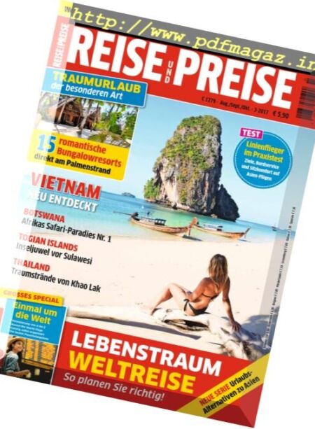 Reise und Preise – August-Oktober 2017 Cover