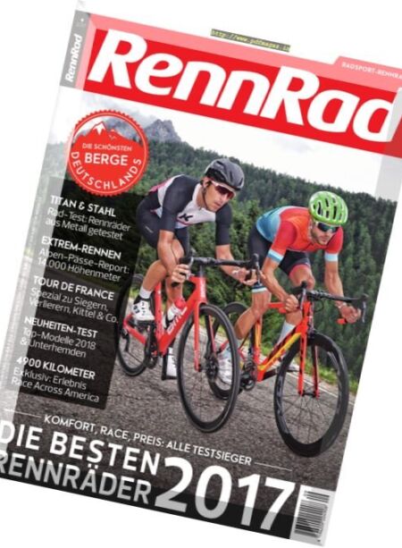 RennRad – September 2017 Cover