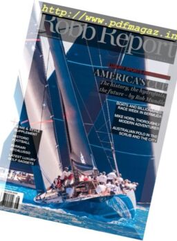Robb Report Australia – September-October 2017