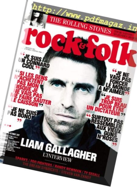 Rock & Folk – Octobre 2017 Cover