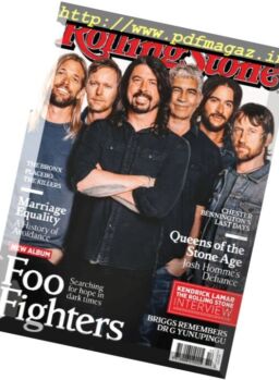 Rolling Stone Australia – October 2017