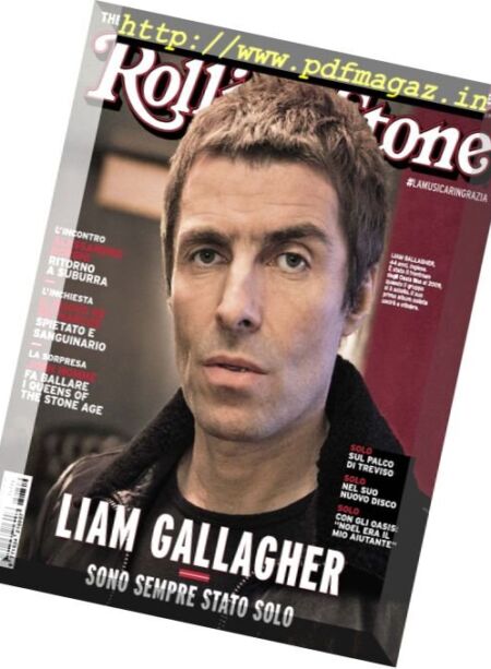 Rolling Stone Italia – Settembre 2017 Cover