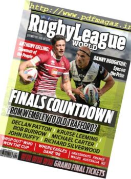 Rugby League World – September 2017
