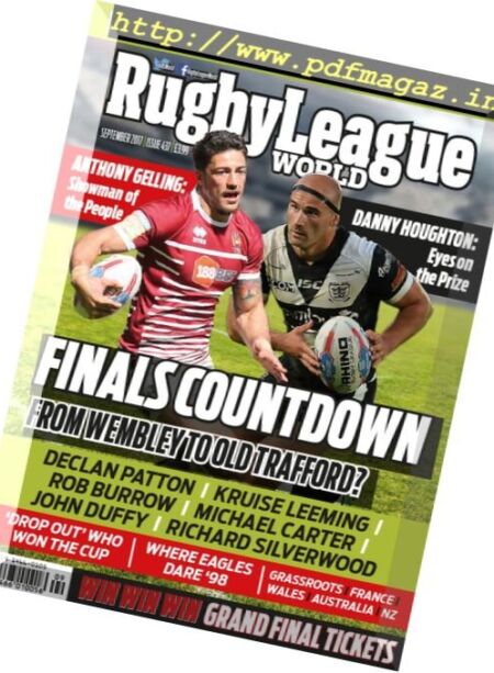 Rugby League World – September 2017 Cover