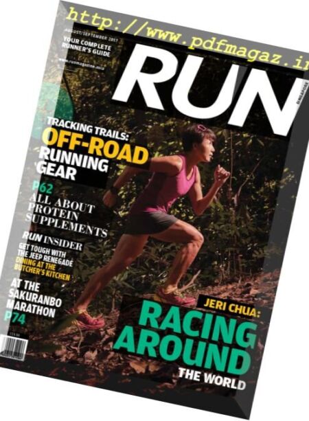 Run Singapore – August-September 2017 Cover