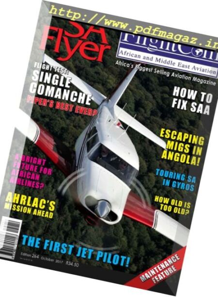 SA Flyer – October 2017 Cover