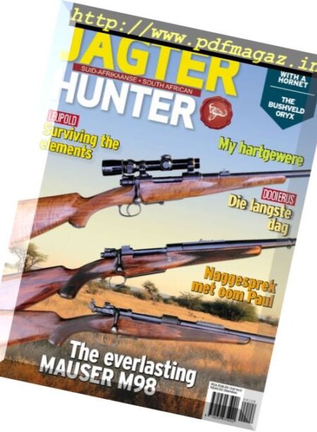SA Hunter Jagter – September 2017 Cover