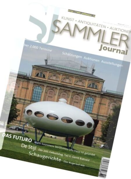 Sammler Journal – Oktober 2017 Cover