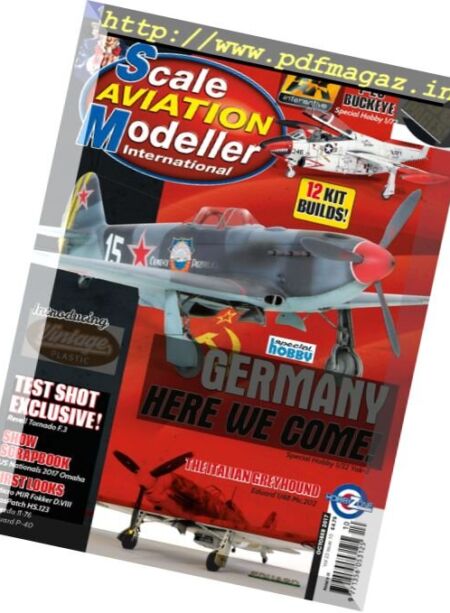 Scale Aviation Modeller International – October 2017 Cover