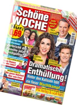 Schone Woche – 6 September 2017