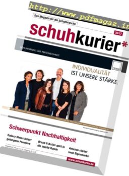 Schuhkurier – 8 September 2017