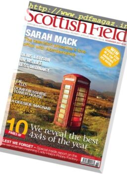 Scottish Field – November 2017